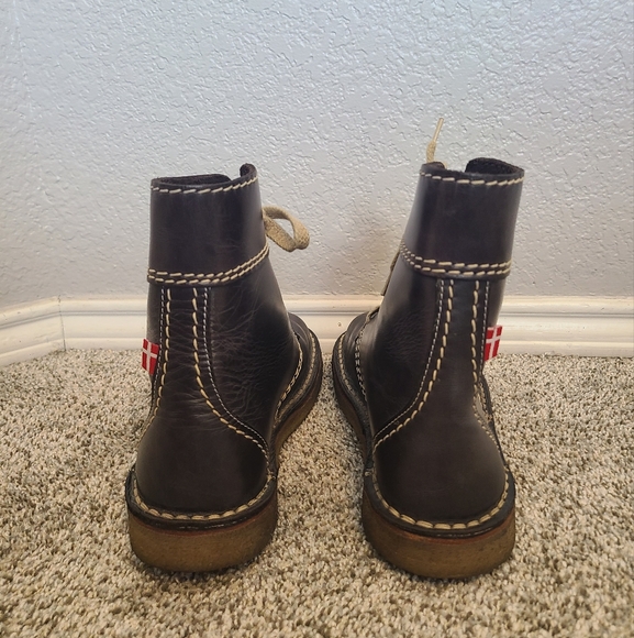 Duckfeet Brown Leather Faborg Boots Size 39 - Picture 7 of 12